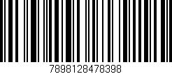 Código de barras (EAN, GTIN, SKU, ISBN): '7898128478398'