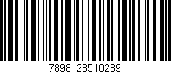 Código de barras (EAN, GTIN, SKU, ISBN): '7898128510289'