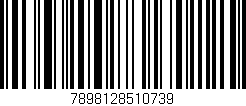 Código de barras (EAN, GTIN, SKU, ISBN): '7898128510739'
