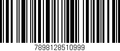 Código de barras (EAN, GTIN, SKU, ISBN): '7898128510999'
