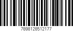 Código de barras (EAN, GTIN, SKU, ISBN): '7898128512177'