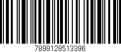 Código de barras (EAN, GTIN, SKU, ISBN): '7898128513396'