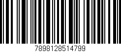 Código de barras (EAN, GTIN, SKU, ISBN): '7898128514799'
