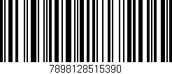 Código de barras (EAN, GTIN, SKU, ISBN): '7898128515390'