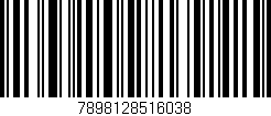 Código de barras (EAN, GTIN, SKU, ISBN): '7898128516038'