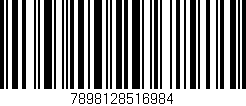 Código de barras (EAN, GTIN, SKU, ISBN): '7898128516984'