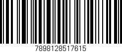 Código de barras (EAN, GTIN, SKU, ISBN): '7898128517615'
