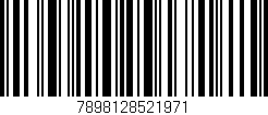 Código de barras (EAN, GTIN, SKU, ISBN): '7898128521971'