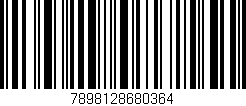 Código de barras (EAN, GTIN, SKU, ISBN): '7898128680364'