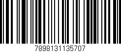 Código de barras (EAN, GTIN, SKU, ISBN): '7898131135707'