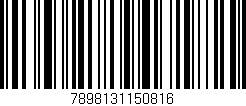 Código de barras (EAN, GTIN, SKU, ISBN): '7898131150816'