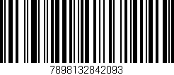 Código de barras (EAN, GTIN, SKU, ISBN): '7898132842093'