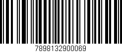 Código de barras (EAN, GTIN, SKU, ISBN): '7898132900069'