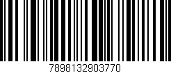 Código de barras (EAN, GTIN, SKU, ISBN): '7898132903770'