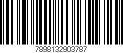 Código de barras (EAN, GTIN, SKU, ISBN): '7898132903787'