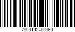 Código de barras (EAN, GTIN, SKU, ISBN): '7898133488863'