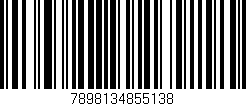 Código de barras (EAN, GTIN, SKU, ISBN): '7898134855138'