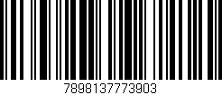 Código de barras (EAN, GTIN, SKU, ISBN): '7898137773903'