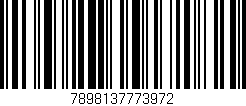 Código de barras (EAN, GTIN, SKU, ISBN): '7898137773972'