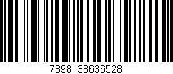 Código de barras (EAN, GTIN, SKU, ISBN): '7898138636528'