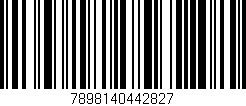 Código de barras (EAN, GTIN, SKU, ISBN): '7898140442827'