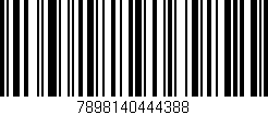 Código de barras (EAN, GTIN, SKU, ISBN): '7898140444388'