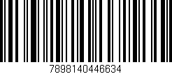 Código de barras (EAN, GTIN, SKU, ISBN): '7898140446634'