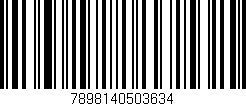 Código de barras (EAN, GTIN, SKU, ISBN): '7898140503634'