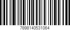 Código de barras (EAN, GTIN, SKU, ISBN): '7898140531064'