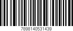 Código de barras (EAN, GTIN, SKU, ISBN): '7898140531439'