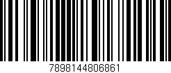 Código de barras (EAN, GTIN, SKU, ISBN): '7898144806861'