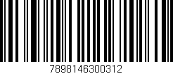 Código de barras (EAN, GTIN, SKU, ISBN): '7898146300312'