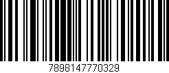 Código de barras (EAN, GTIN, SKU, ISBN): '7898147770329'