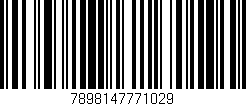 Código de barras (EAN, GTIN, SKU, ISBN): '7898147771029'