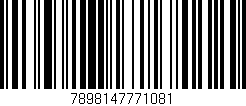 Código de barras (EAN, GTIN, SKU, ISBN): '7898147771081'