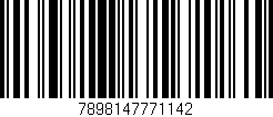 Código de barras (EAN, GTIN, SKU, ISBN): '7898147771142'