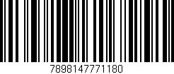 Código de barras (EAN, GTIN, SKU, ISBN): '7898147771180'