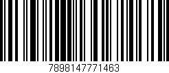 Código de barras (EAN, GTIN, SKU, ISBN): '7898147771463'