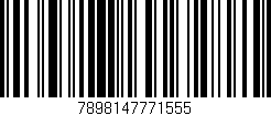 Código de barras (EAN, GTIN, SKU, ISBN): '7898147771555'