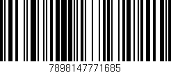 Código de barras (EAN, GTIN, SKU, ISBN): '7898147771685'