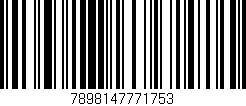 Código de barras (EAN, GTIN, SKU, ISBN): '7898147771753'