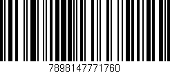 Código de barras (EAN, GTIN, SKU, ISBN): '7898147771760'