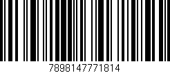 Código de barras (EAN, GTIN, SKU, ISBN): '7898147771814'