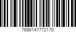 Código de barras (EAN, GTIN, SKU, ISBN): '7898147772170'