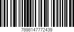 Código de barras (EAN, GTIN, SKU, ISBN): '7898147772439'