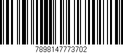 Código de barras (EAN, GTIN, SKU, ISBN): '7898147773702'
