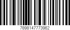 Código de barras (EAN, GTIN, SKU, ISBN): '7898147773962'