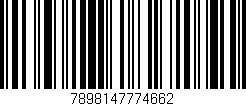 Código de barras (EAN, GTIN, SKU, ISBN): '7898147774662'
