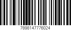 Código de barras (EAN, GTIN, SKU, ISBN): '7898147776024'