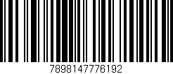 Código de barras (EAN, GTIN, SKU, ISBN): '7898147776192'
